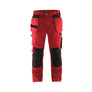 Craftsman Work Trousers - Red/Black - 30R