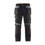 Craftsman Work Trousers - Black/Grey - 30R