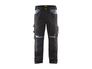 Craftsman Work Trousers - Black/Grey - 30R