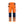 Ventilated Hi-Vis Work Trousers - Orange/Navy blue - 30R
