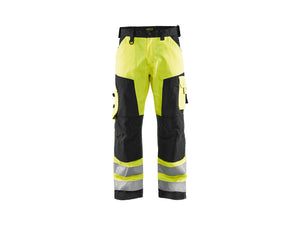Hi-Vis Work Trousers - Hi-vis yellow/Black - 30R
