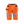 Hi-Vis shorts with stretch - Orange - 30R