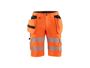 Hi-Vis shorts with stretch - Orange - 30R