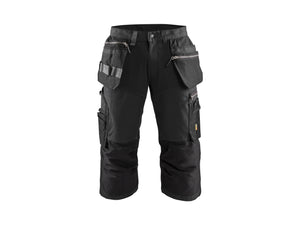 Stretchy pirate Work Trousers - Black - 30S