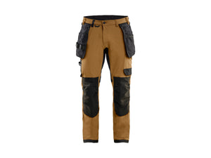 Craftsman Work Trousers 4-way Stretch - Nougat/Black - 30R