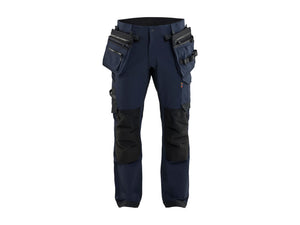 Blåkläder ToolRig™ Craftsman Work Trousers 4-way Stretch - Dark navy/Black - 30S