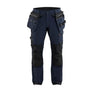 Blåkläder ToolRig™ Craftsman Work Trousers 4-way Stretch - Dark navy/Black - 30S