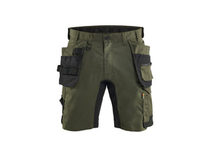 Craftsman shorts stretch - Forest Night/Black - 30R