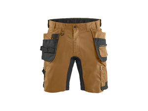 Craftsman shorts stretch - Nougat/Black - 30R