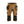 Craftsman pirate shorts stretch - Nougat/Black - 30R