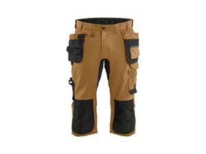 Craftsman pirate shorts stretch - Nougat/Black - 30R
