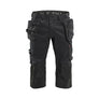 Craftsman pirate shorts stretch - Black - 30R