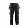 Craftsman Work Trousers with stretch - Black - 30R