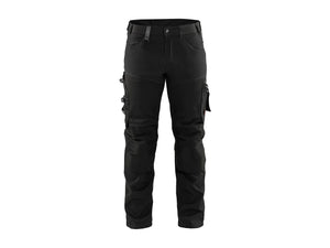 Craftsman Work Trousers with Stretch - Black - 30R