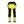 Hi-vis Softshell Work Trousers - Hi-vis yellow/Black - 30R
