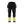 Hi-vis Softshell Work Trousers - Black/Hi-vis yellow - 30R