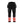 Hi-vis Softshell Work Trousers - Black/Red hi-vis - 30R