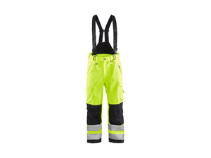 Hi-Vis Shell Work Trousers - Hi-vis yellow/Black - 30R