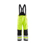 Hi-Vis Shell Work Trousers - Hi-vis yellow/Black - 30R