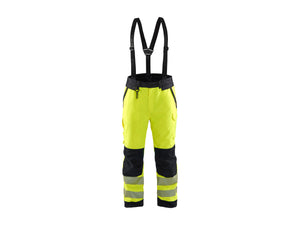 Hi-Vis Winter Work Trousers - Hi-vis yellow/Black - 4XL