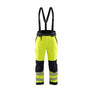 Hi-Vis Winter Work Trousers - Hi-vis yellow/Black - 4XL