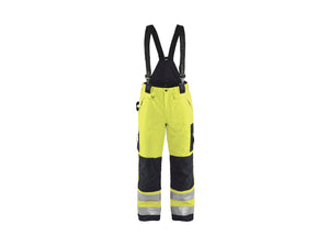 Hi-Vis Winter Work Trousers - Hi-vis yellow/Black - 30R