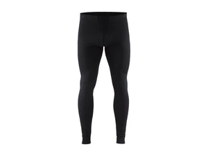 Socks and Boxers Work Trousers WARM 50% merino - Black - 4XL