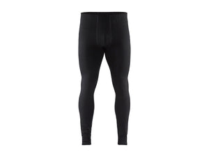 Socks and Boxers Work Trousers XWARM 70% merino - Black - 4XL