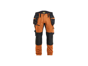 STRIKER Craftsman Work Trousers with stretch - Rust/Black - 30L