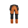 STRIKER Craftsman Work Trousers with stretch - Rust/Black - 30L