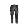 STRIKER Craftsman Work Trousers with stretch - Forest Night/Black - 30L