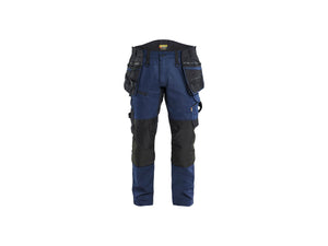 STRIKER Craftsman Work Trousers with stretch - Dark navy/Black - 30L