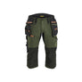 STRIKER Pirate trouser with stretch - Forest Green/Rust - 30R