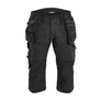 STRIKER Pirate trouser with stretch - Black/Black - 30R