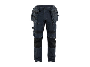 Blåkläder ToolRig™ Craftsman Work Trousers Stretch - Navy blue/Black - 30S