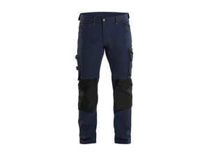 Craftsman Work Trousers 4-way stretch X1900 - Dark navy/Black - 30R