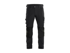 Craftsman Work Trousers 4-way stretch X1900 - Black - 30R