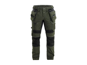 Craftsman Work Trousers stretch X1900 - Forest Night/Black - 30R