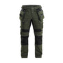 Craftsman Work Trousers stretch X1900 - Forest Night/Black - 30R