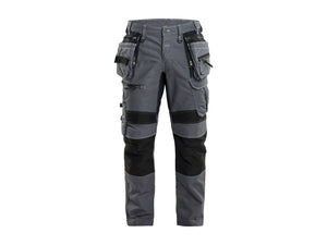 Craftsman Work Trousers stretch X1900 - Mid grey/Black - 30R