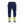 Hi-Vis 4-way-stretch Work Trousers - Navy blue/Hi-vis yellow - 30L