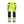 Hi-Vis Work Trousers 4-way stretch - Hi-vis yellow/navy blue - 30L