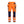Hi-Vis Work Trousers 4-way stretch - Orange/Navy blue - 30L