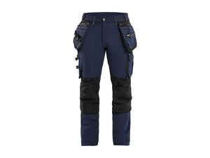 Craftsman Work Trousers 4-way stretch X1900 - Dark navy/Black - 30R