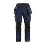 Craftsman Work Trousers 4-way stretch X1900 - Dark navy/Black - 30R