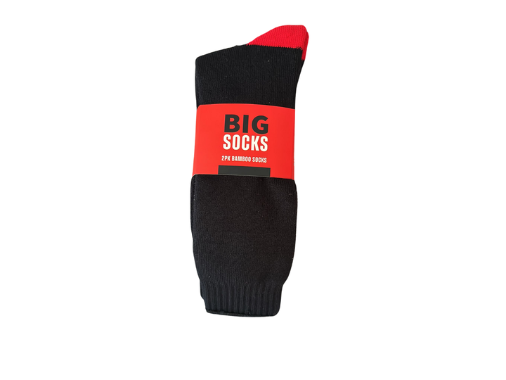 BIG Socks Bamboo Work Socks - 2PK