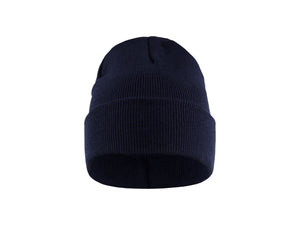 Knit Hat - Navy Blue - One size