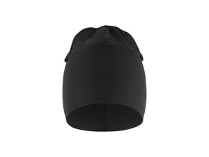 Merino Beanie - Black - One size