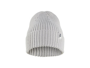 Reflective knit Beanie - Grey melange - One size