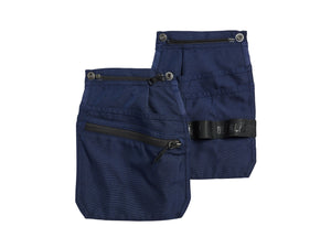Tool pockets zipper & press stud fastening - Navy blue - LXL